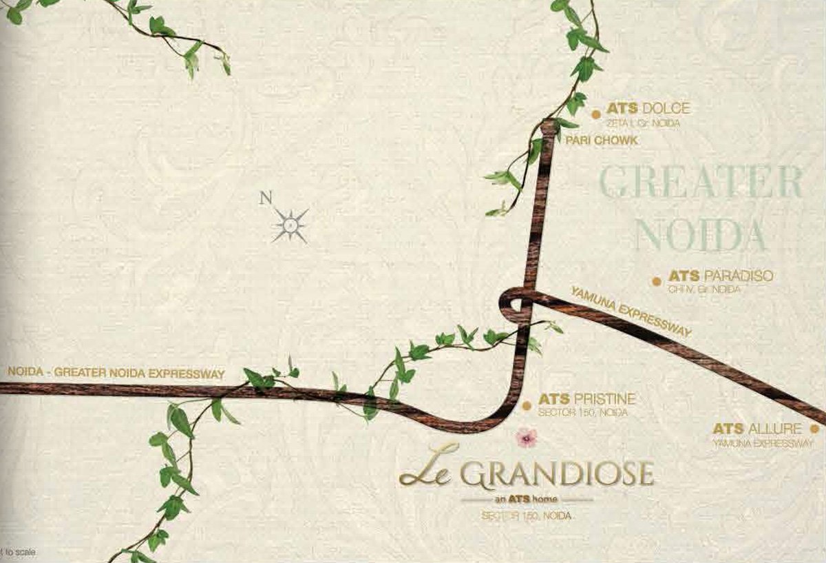 ats-le-grandiose-sector-150-noida-expressway Location