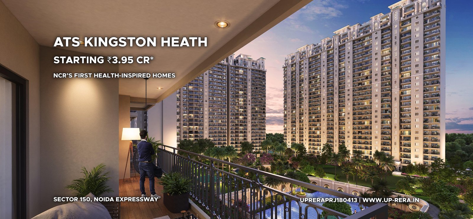 ATS Kingston Heath | Sector 150 Noida | 3 & 4 BHK Golf Residences
